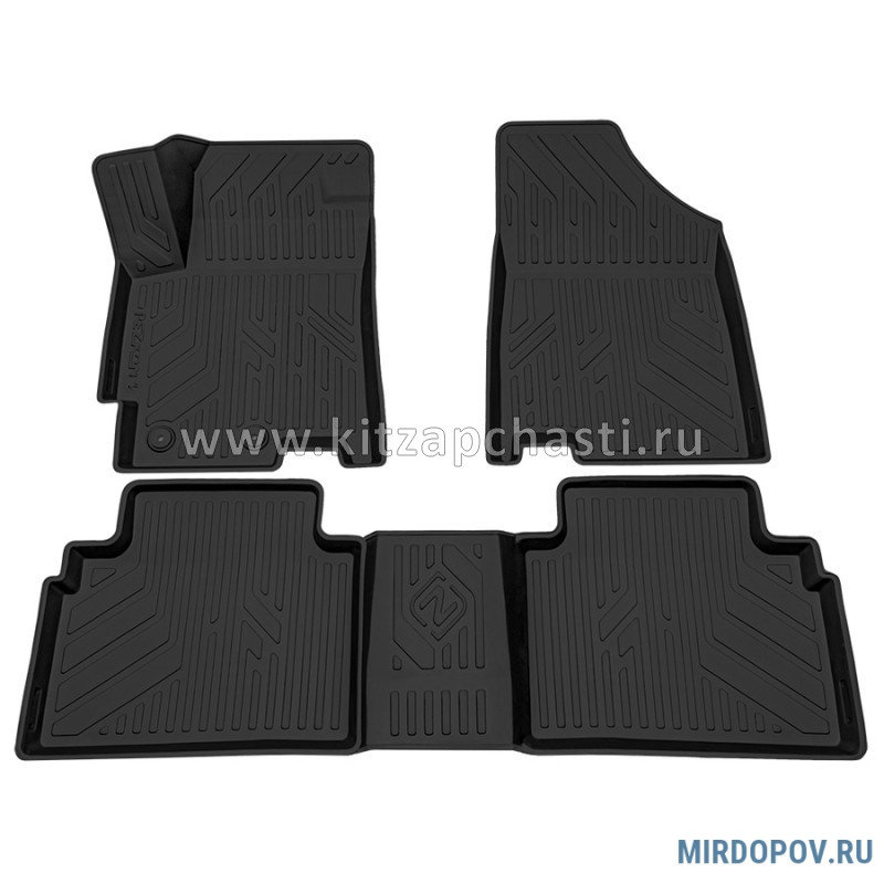Коврики салонные (комплект) полиуретан "Фирма Rezkon" JAC J7 0559010100