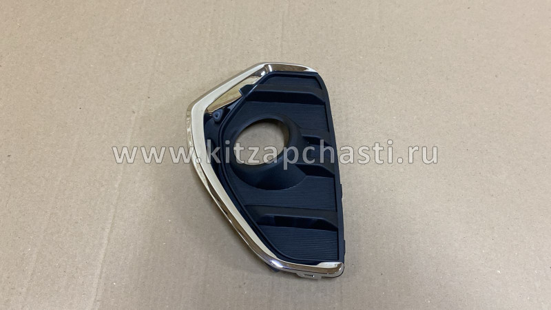 Решетка переднего бампера под ПТФ левая с хром молдингом Haval M6 2803150XKZ0YA