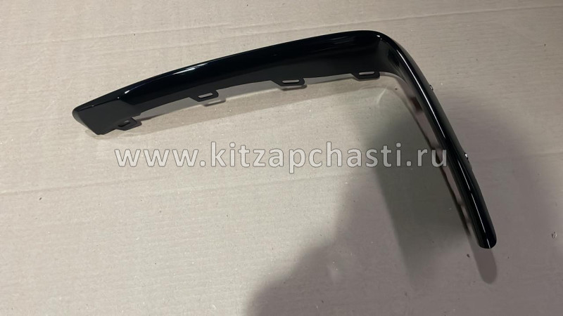Молдинг переднего бампера левый  Geely Tugella 6010110600