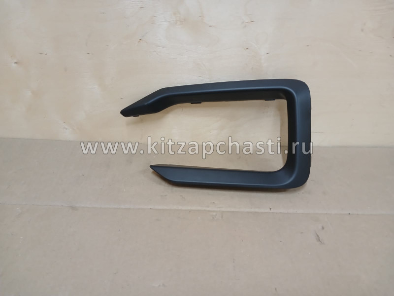 Рамка противотуманной фары левая (черная) Dongfeng DF6 622572ZG0AP115